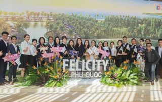 Đội ngũ NewstarLand tại lễ ra quân dự án Felicity Phu Quoc