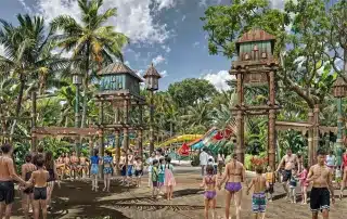 Công viên nước tại Blanca City mang đến trải nghiệm giải trí độc đáo và hấp dẫn cho du khách.
