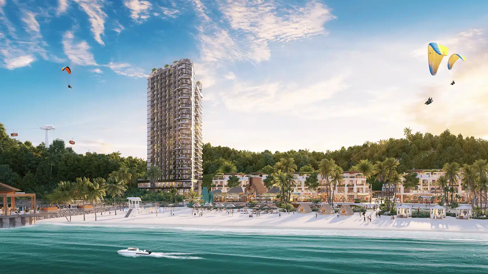Khu du lịch Xanh Island Cát Bà – kiến tạo điểm đến xanh đẳng cấp quốc tế giữa lòng thiên nhiên.