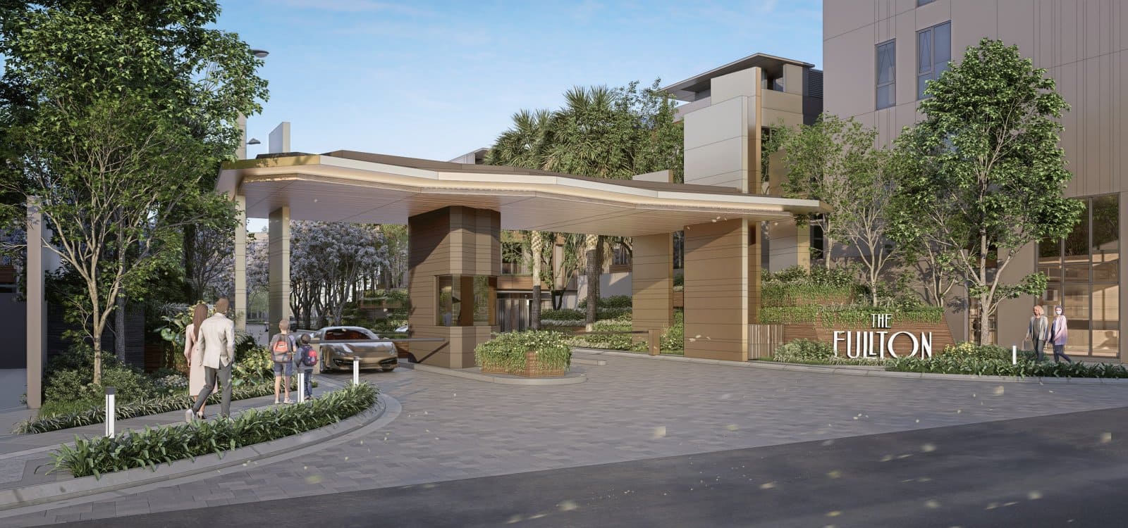 Phối cảnh The Fullton CapitaLand, dự án khu dân cư cao cấp đầu tiên tại Hưng Yên, Hà Nội.