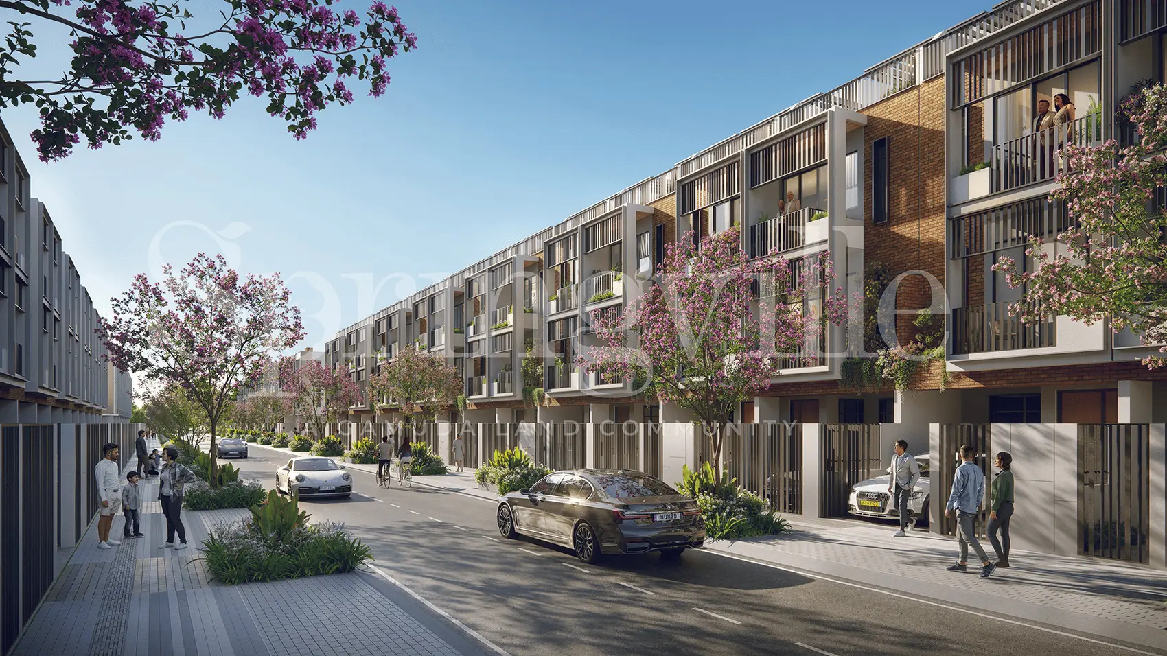 Spring Ville: Khu đô thị cao cấp với nhà phố, biệt thự, căn hộ hiện đại cùng nhiều tiện ích nội khu phong phú.