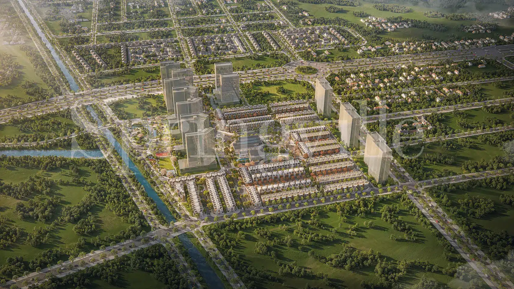 Spring Ville – Khu đô thị hiện đại, xanh mát tại Nhơn Trạch, Đồng Nai, kiến tạo bởi Gamuda Land.