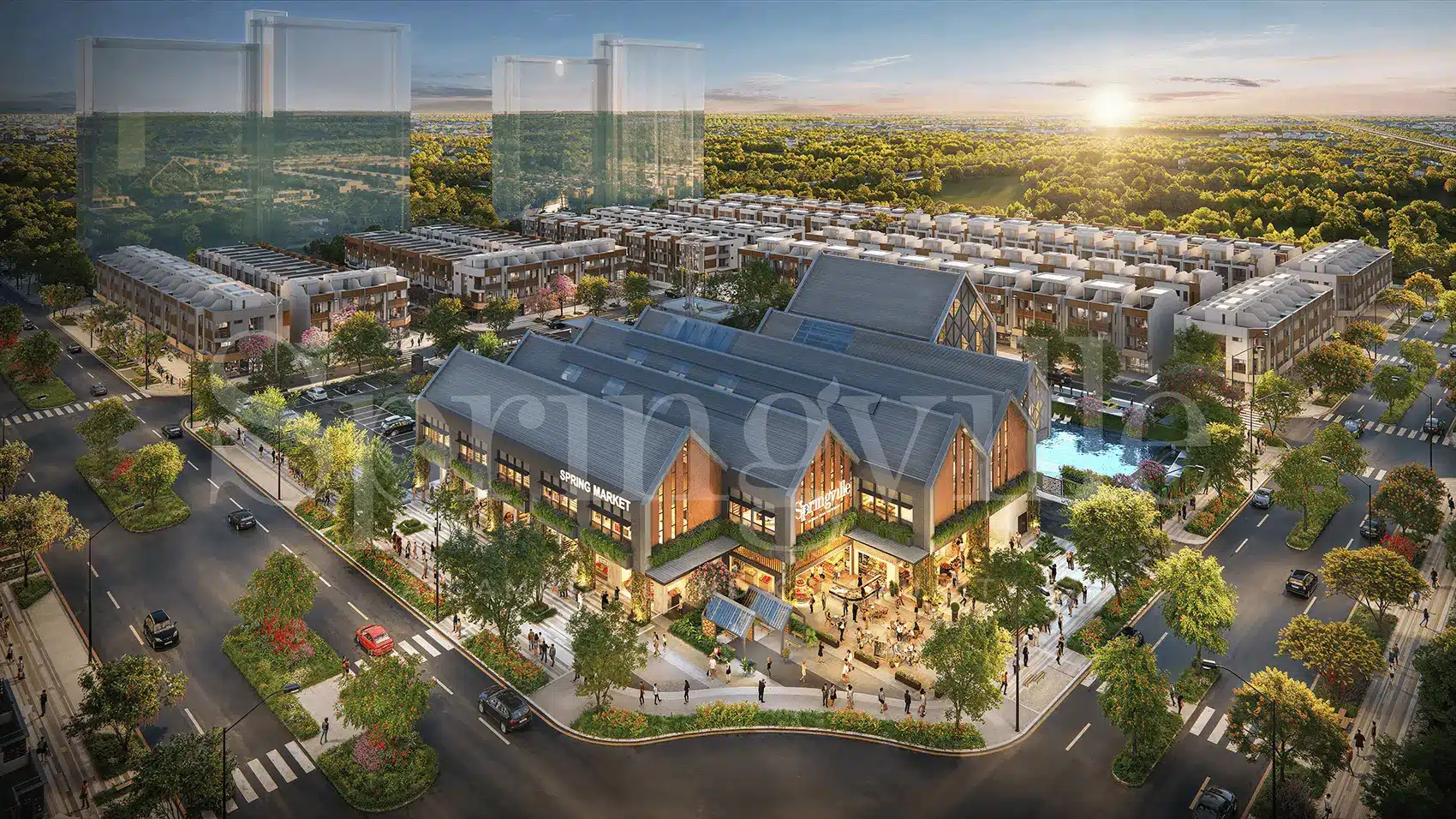 Spring Ville – Tạo dựng cuộc sống hoàn hảo với thiên nhiên và tiện nghi tại Nhơn Trạch, Đồng Nai.