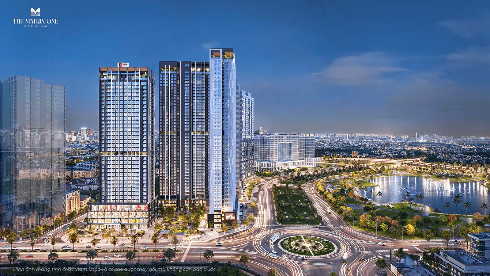 The Matrix One Premium – Biểu tượng cho phong cách sống đẳng cấp, sở hữu vị trí đắc địa và thiết kế tinh tế.